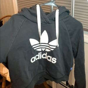 Adidas crop sweatshirt